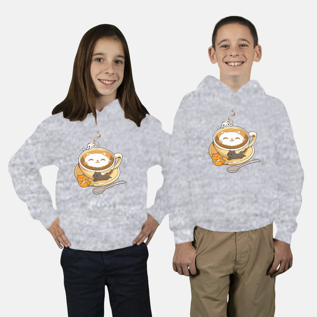 Latte Cat-youth pullover sweatshirt-tobefonseca
