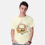 Latte Cat-mens basic tee-tobefonseca