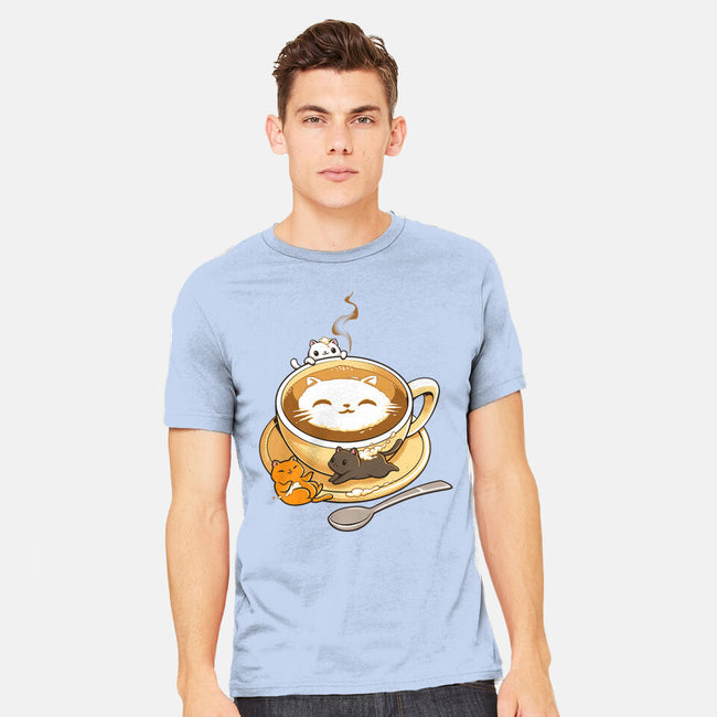 Latte Cat-mens heavyweight tee-tobefonseca