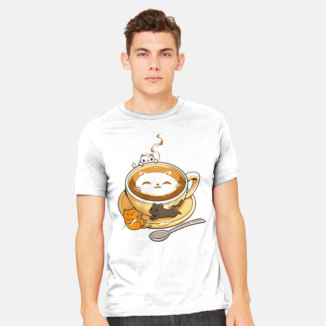 Latte Cat-mens heavyweight tee-tobefonseca