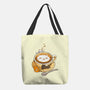 Latte Cat-none basic tote-tobefonseca