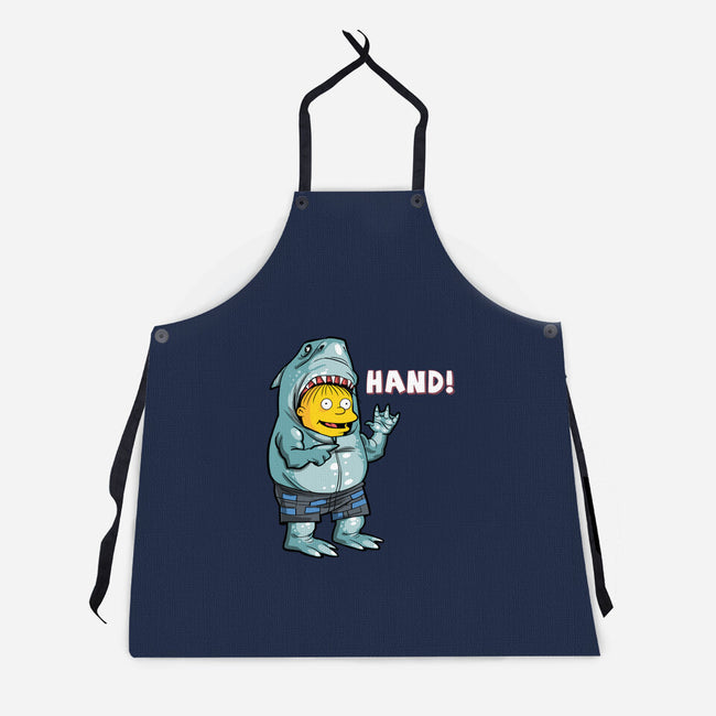 Hand-unisex kitchen apron-zascanauta