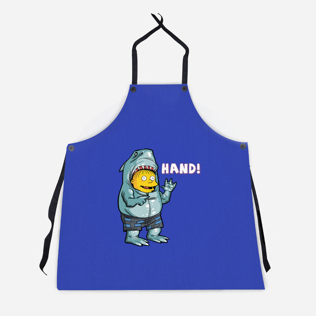 Hand-unisex kitchen apron-zascanauta