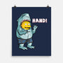 Hand-none matte poster-zascanauta