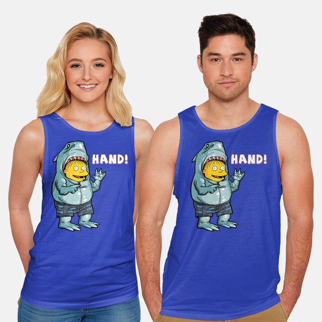 Hand-unisex basic tank-zascanauta