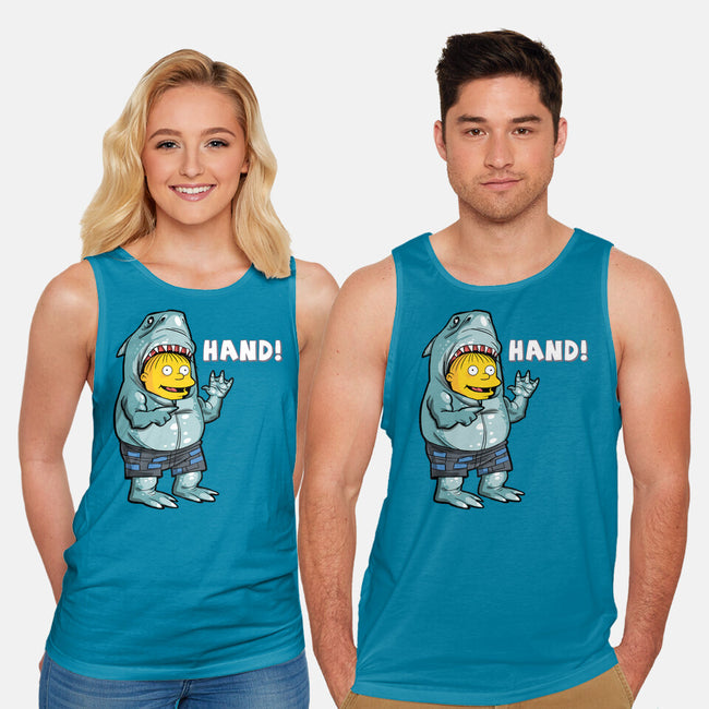 Hand-unisex basic tank-zascanauta