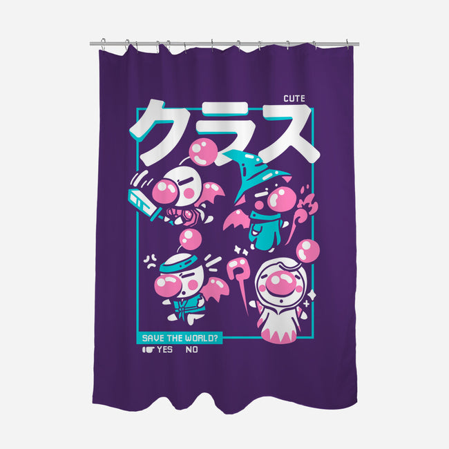 Final Hero-none polyester shower curtain-Sketchdemao