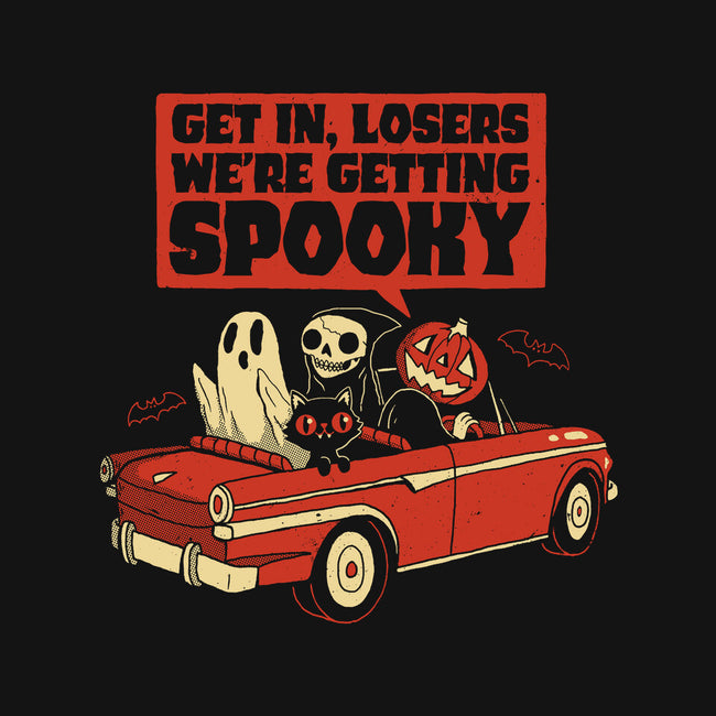 Getting Spooky-unisex crew neck sweatshirt-DinoMike