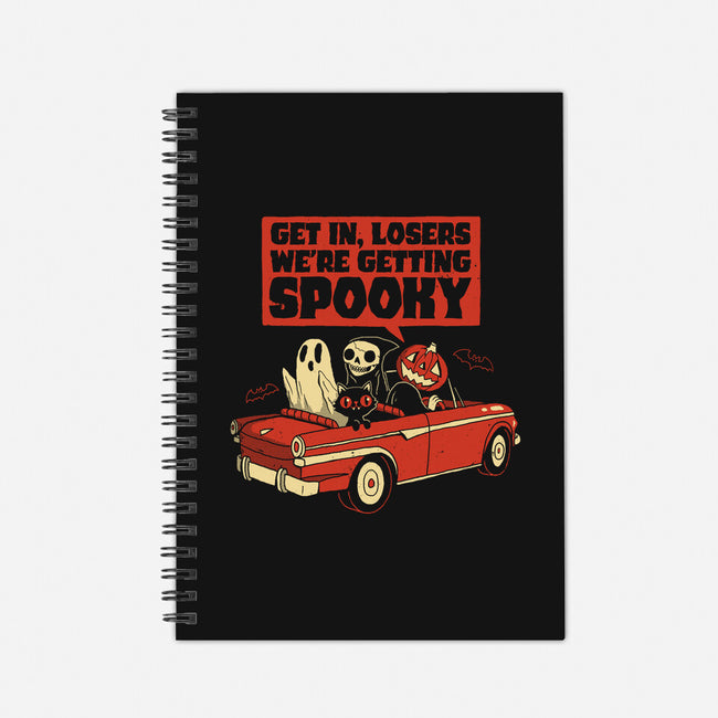 Getting Spooky-none dot grid notebook-DinoMike