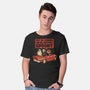 Getting Spooky-mens basic tee-DinoMike