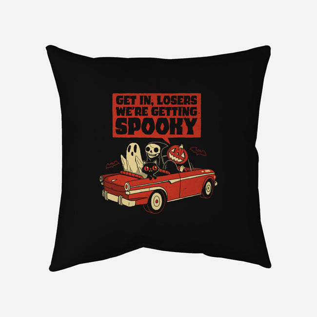 Getting Spooky-none removable cover w insert throw pillow-DinoMike