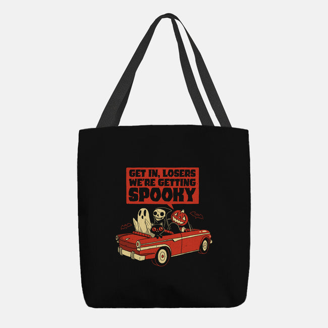 Getting Spooky-none basic tote-DinoMike