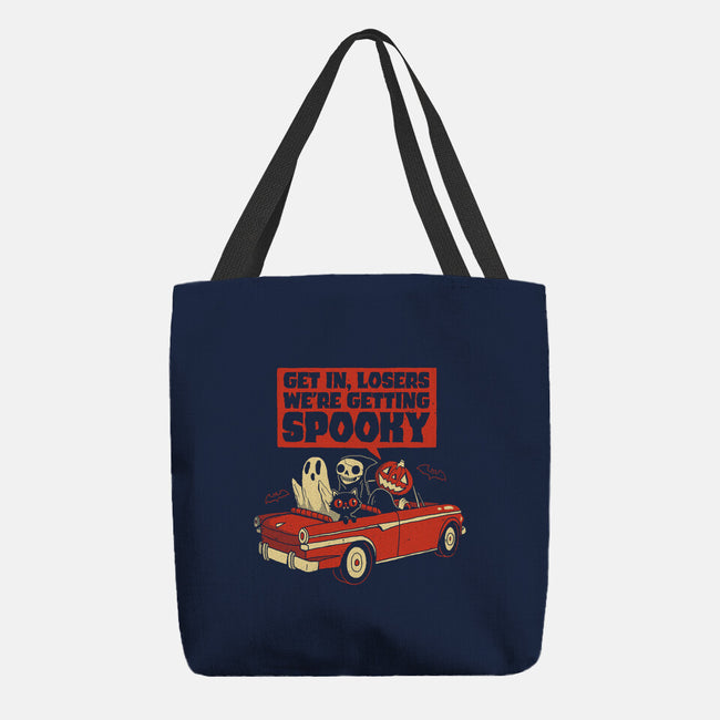 Getting Spooky-none basic tote-DinoMike