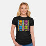 Pop Shining-womens fitted tee-jasesa