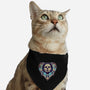 The Lovely Halloween-cat adjustable pet collar-glitchygorilla