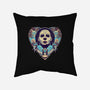 The Lovely Halloween-none removable cover throw pillow-glitchygorilla