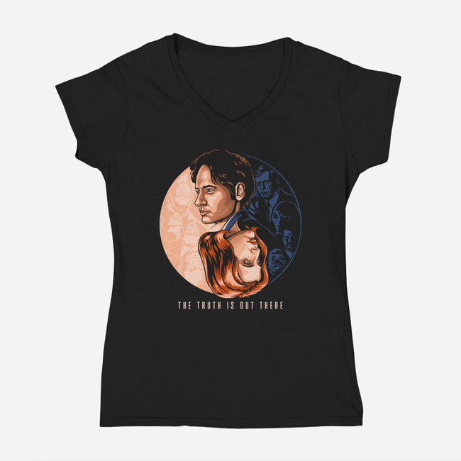 The Truth-womens v-neck tee-daobiwan