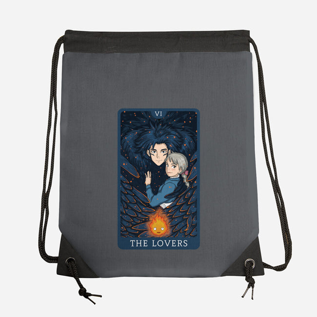 The Lovers Ghibli-none drawstring bag-danielmorris1993