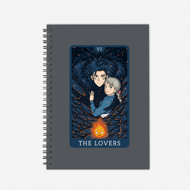 The Lovers Ghibli-none dot grid notebook-danielmorris1993