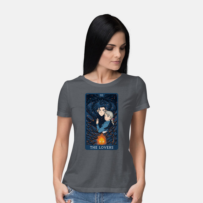 The Lovers Ghibli-womens basic tee-danielmorris1993