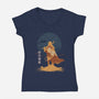 Arrakis Reborn-womens v-neck tee-estudiofitas