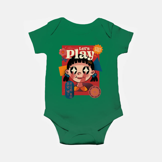 Let's Play-baby basic onesie-pescapin
