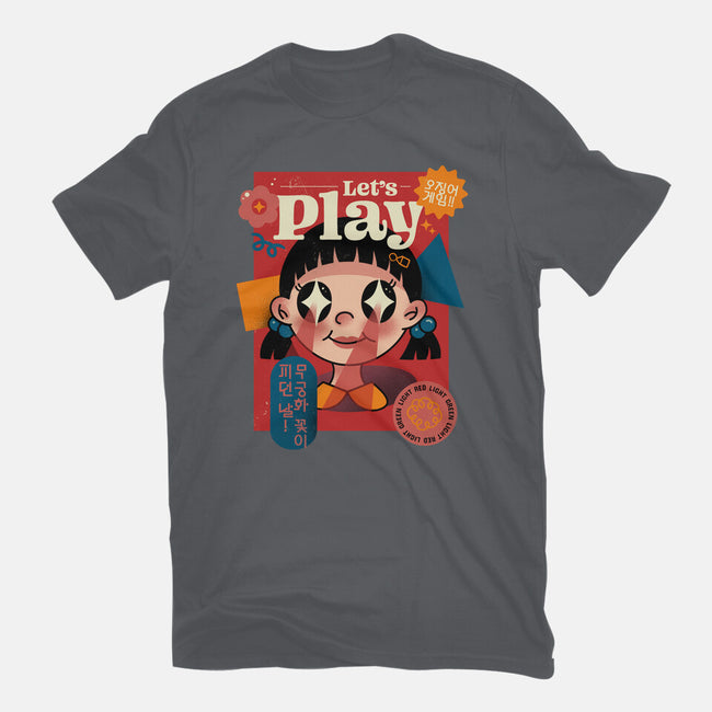 Let's Play-womens fitted tee-pescapin
