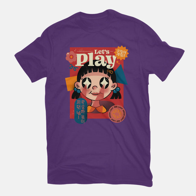 Let's Play-mens basic tee-pescapin
