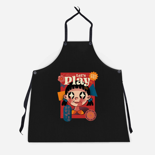 Let's Play-unisex kitchen apron-pescapin