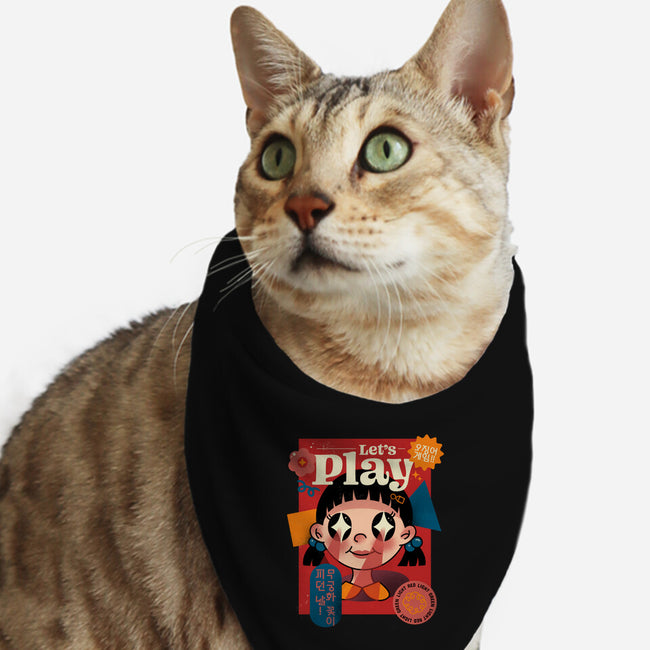 Let's Play-cat bandana pet collar-pescapin