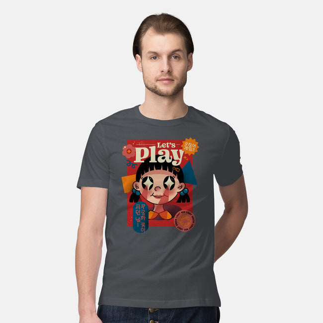 Let's Play-mens premium tee-pescapin