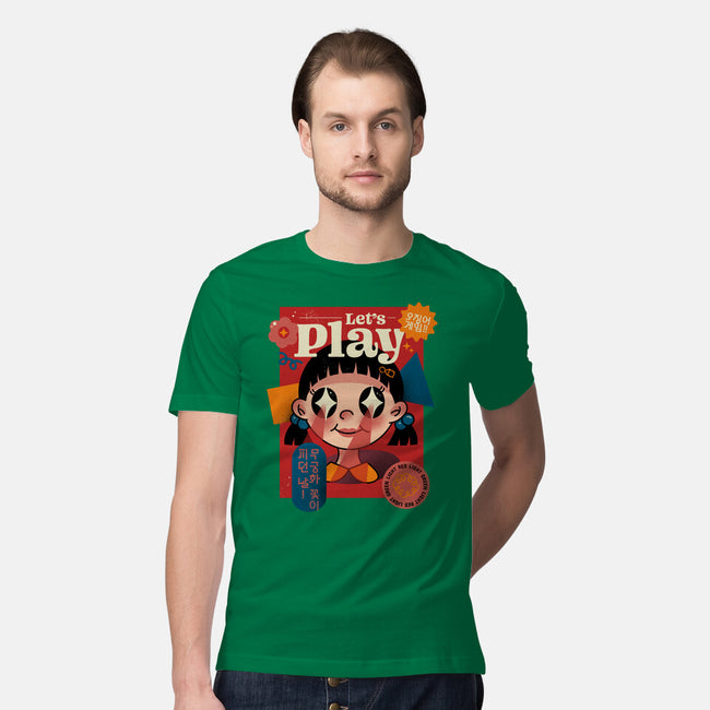 Let's Play-mens premium tee-pescapin
