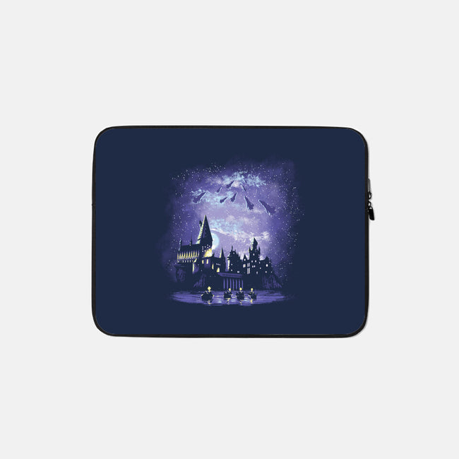 School of Wizardry-none zippered laptop sleeve-dalethesk8er