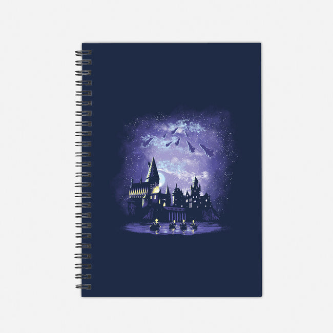 School of Wizardry-none dot grid notebook-dalethesk8er