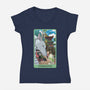 Strength Ghibli-womens v-neck tee-danielmorris1993