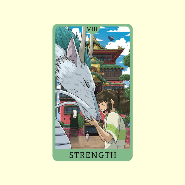 Strength Ghibli-none glossy sticker-danielmorris1993