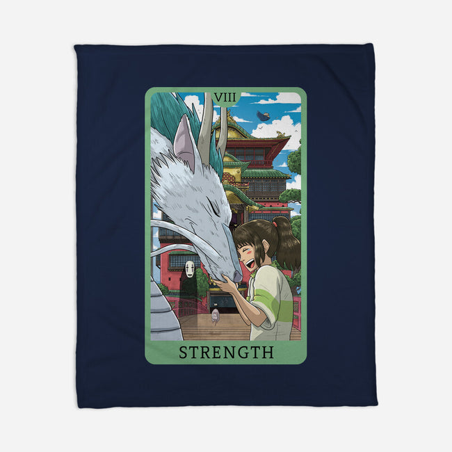 Strength Ghibli-none fleece blanket-danielmorris1993
