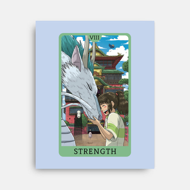 Strength Ghibli-none stretched canvas-danielmorris1993