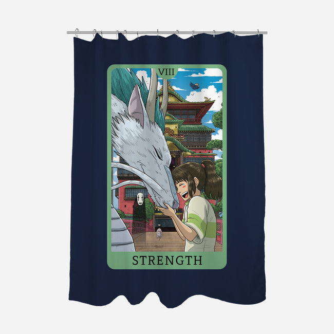 Strength Ghibli-none polyester shower curtain-danielmorris1993
