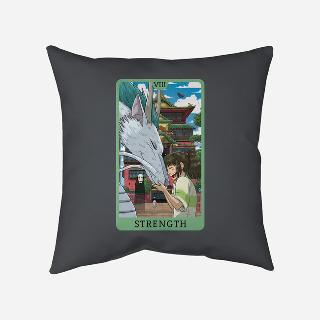 Strength Ghibli-none removable cover w insert throw pillow-danielmorris1993