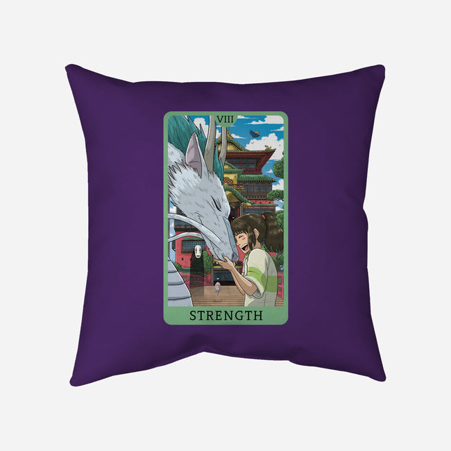 Strength Ghibli-none removable cover w insert throw pillow-danielmorris1993