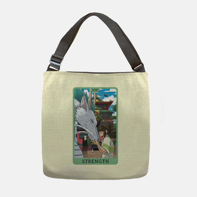 Strength Ghibli-none adjustable tote-danielmorris1993