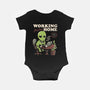 Working Far From Home-baby basic onesie-eduely