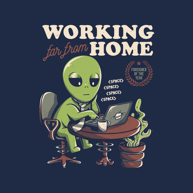 Working Far From Home-baby basic tee-eduely