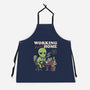Working Far From Home-unisex kitchen apron-eduely