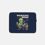 Working Far From Home-none zippered laptop sleeve-eduely