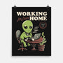 Working Far From Home-none matte poster-eduely