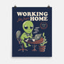 Working Far From Home-none matte poster-eduely
