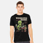 Working Far From Home-mens heavyweight tee-eduely