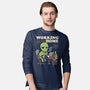 Working Far From Home-mens long sleeved tee-eduely